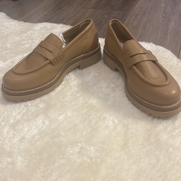 Reiss Beckton Brown Leather Loafers - Picture 6 of 8